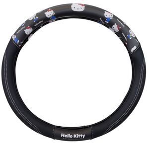 Brand New Sanrio Hello Kitty Black Car Steering Wheel Cover